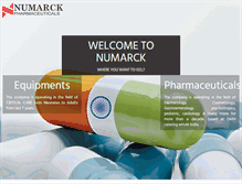 Tablet Screenshot of numarck.com